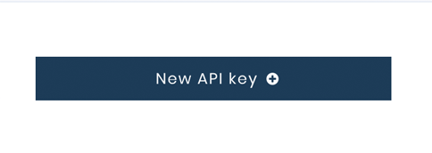 New api key